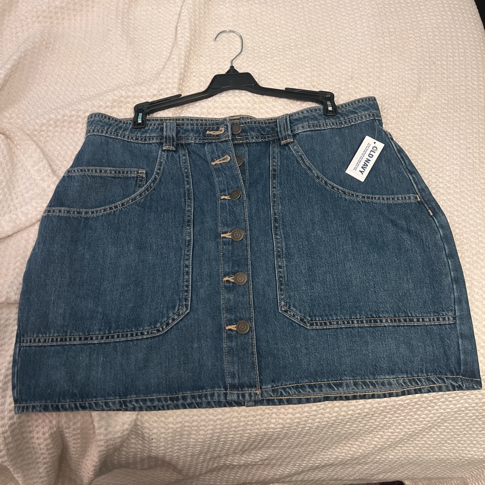 Denim Blue Skirt